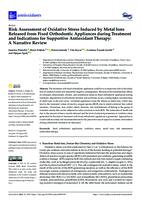 prikaz prve stranice dokumenta Risk Assessment of Oxidative Stress Induced by Metal Ions Released from Fixed Orthodontic Appliances during Treatment and Indications for Supportive Antioxidant Therapy: A Narrative Review