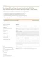 prikaz prve stranice dokumenta Association of the self-reported socioeconomic and health status with untreated dental caries and the oral hygiene level in adult patients