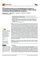 prikaz prve stranice dokumenta Immunohistochemical and histopathological features of persistent gingival enlargement in relation to metal allergic sensitization during orthodontic treatment